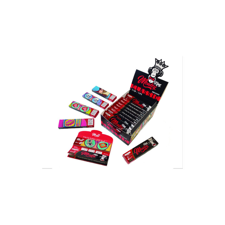 Monkey Pack Classic - Papel King Size Slim y Filtros - Papel y conos