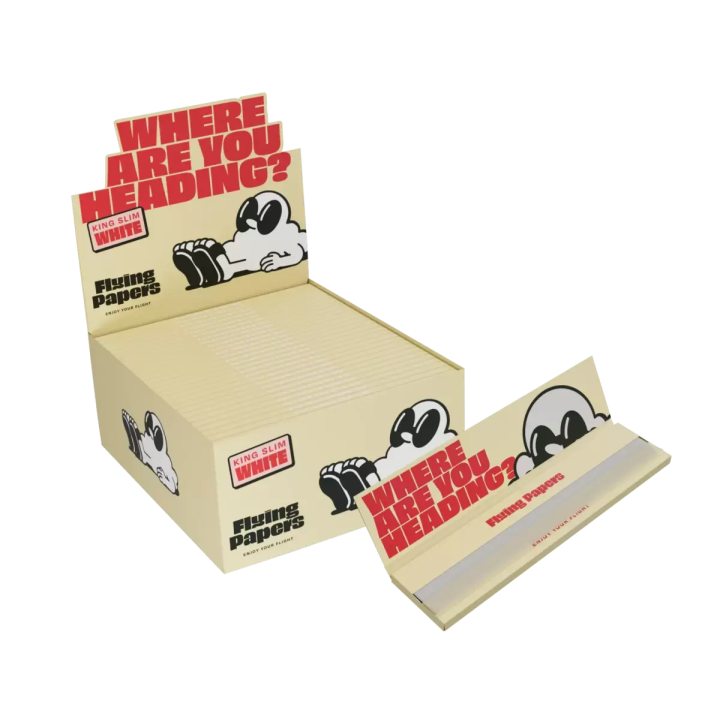 Papel de Liar King Size Slim White - Flying Papers - Parafernalia