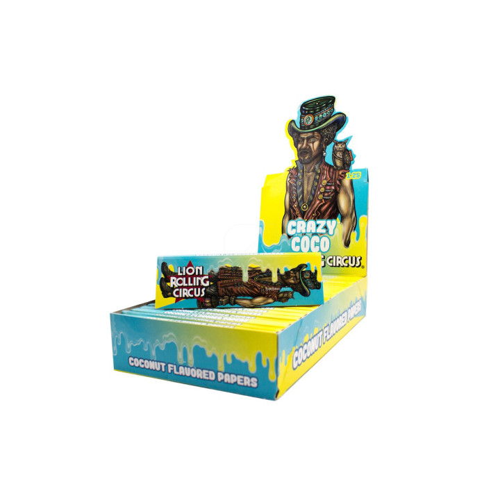 Papel Flavours 1.25 Cherry Baby - Lion Rolling Circus - Papel y conos
