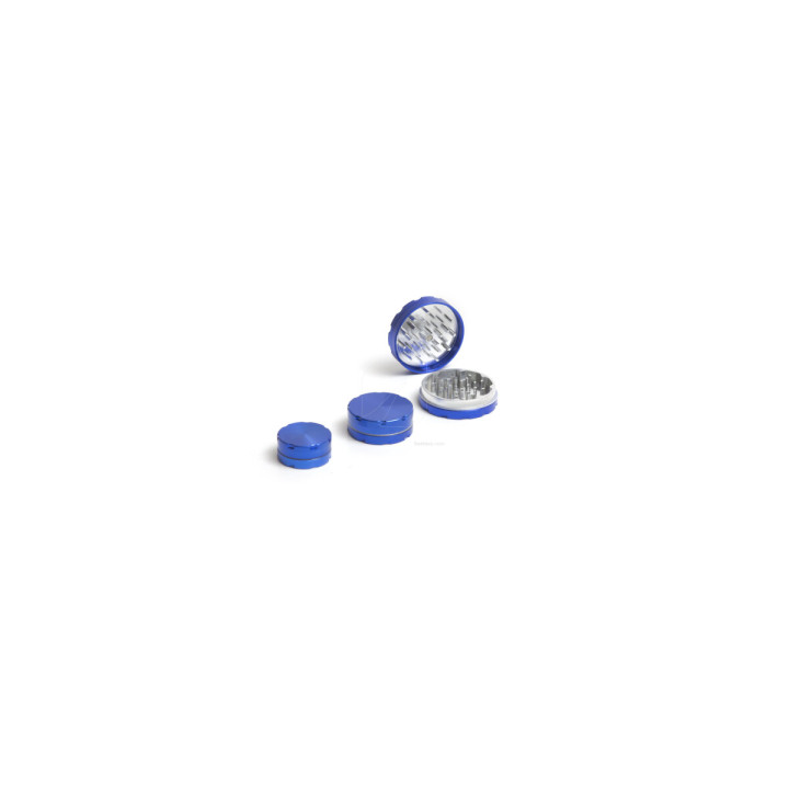 Grinder de Luxe 2 Partes Azul 62 mm - Alta Calidad - Grinders