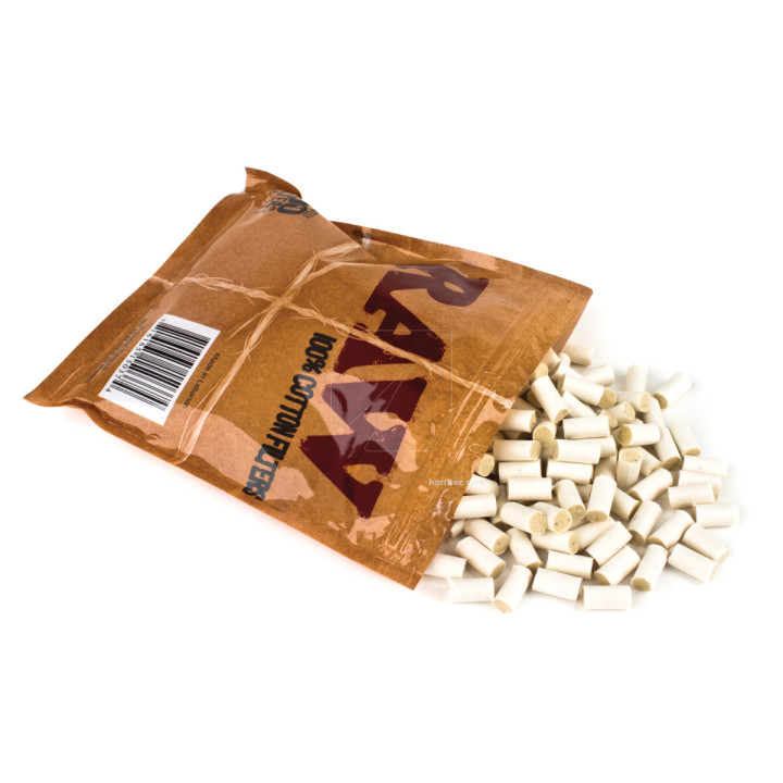 Filtros Slim RAW - 200 Unidades Biodegradables - Filtros y boquillas