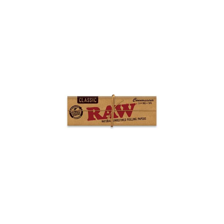 Papel Connoisseur 1-1/4 Classic - RAW | Suministros Hortícolas - Papel y conos