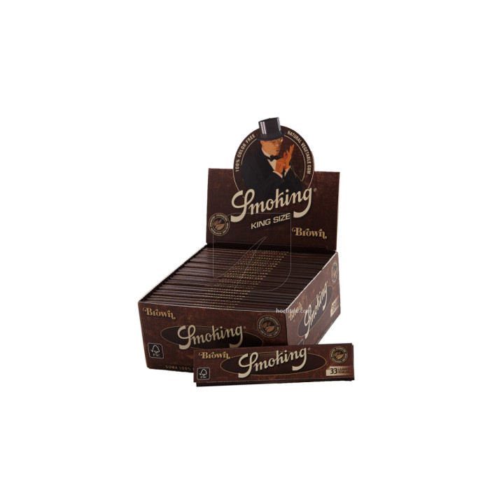 Papel Brown 300 - 40 Libritos SMOKING® | Suministros Hortícolas - Papel y conos