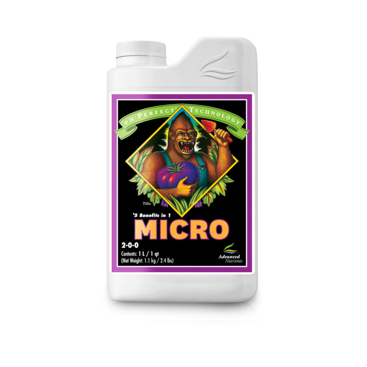 Ph Perfect Micro 5 L Advanced Nutrients - Nutrientes Eficaces